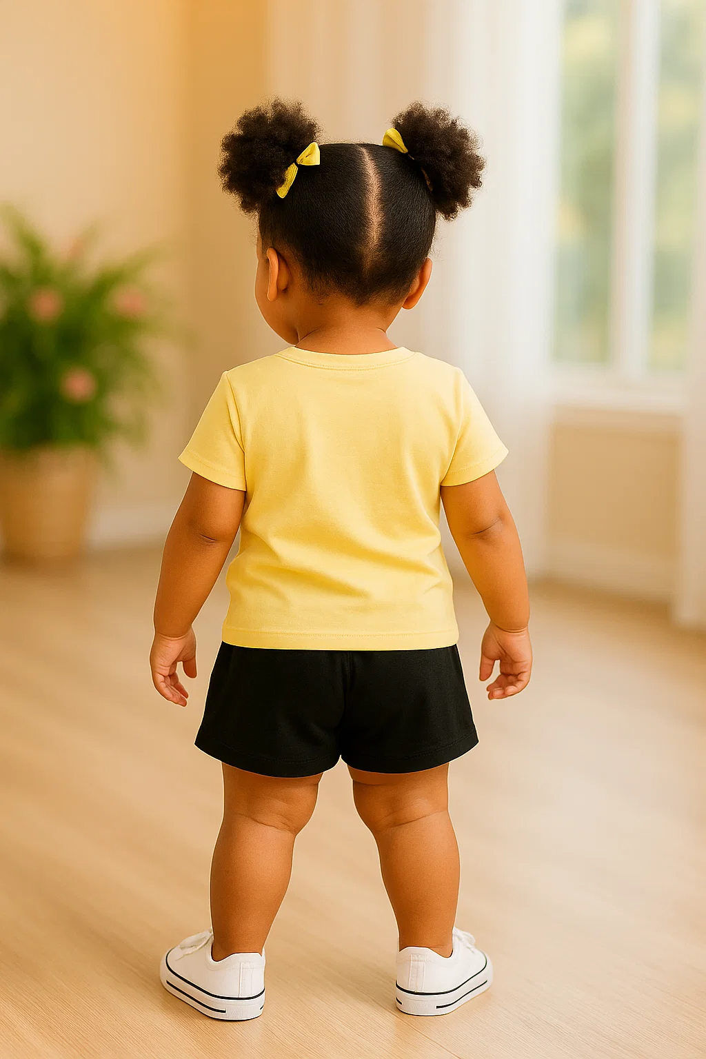 Sunny Sunflower Twinset T shirt & shorts