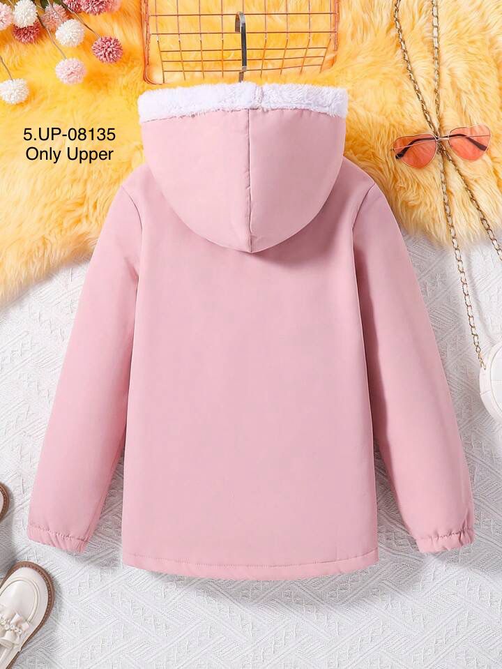 SHEIN Pink Puff Jacket