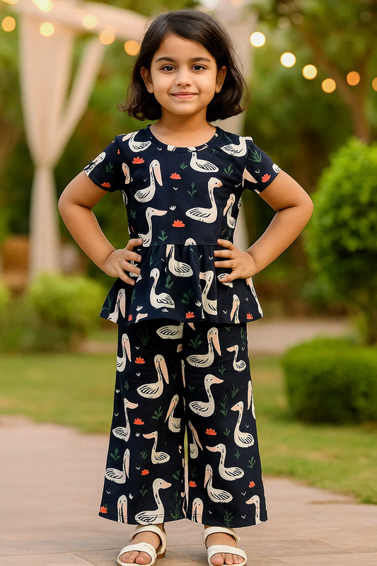 Navy Swan Duo Cordset