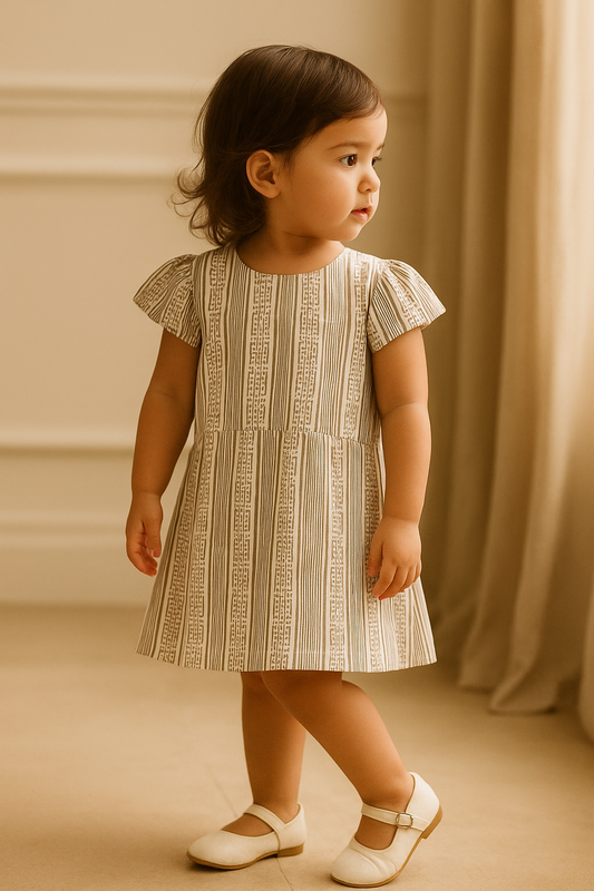SHEIN Striped Charm Dress