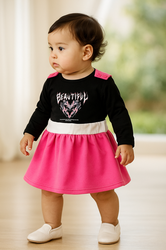 SHEIN Pink Pantherette Dress