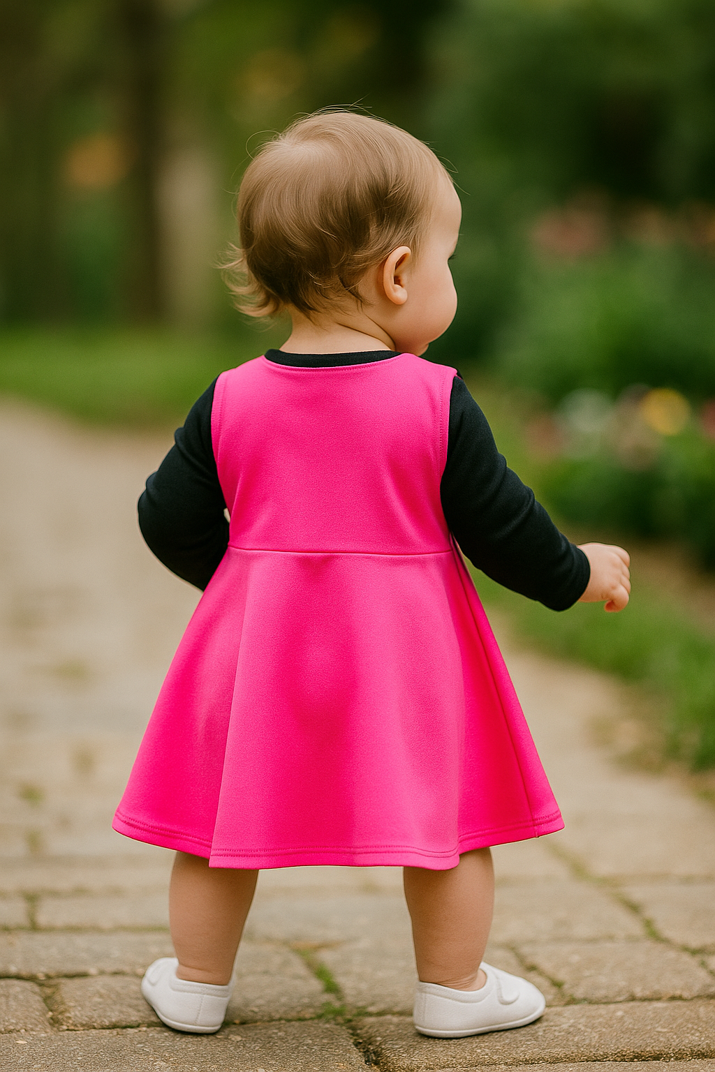 SHEIN Pink Pantherette Dress