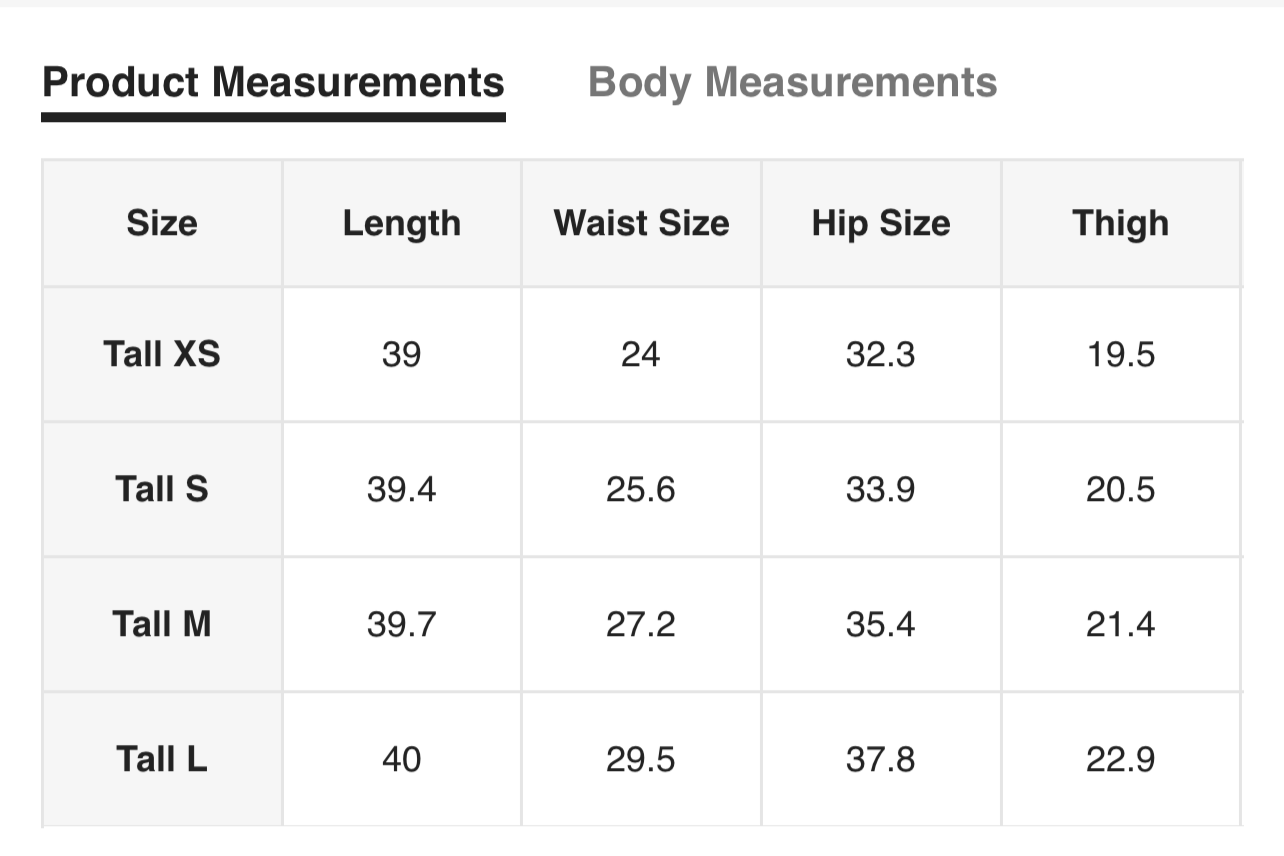 Tall Women's Skinny Fit Jeans