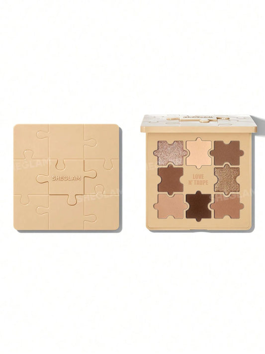 SHEGLAM Jigsaw Puzzle Love N Taupe Shade Kit